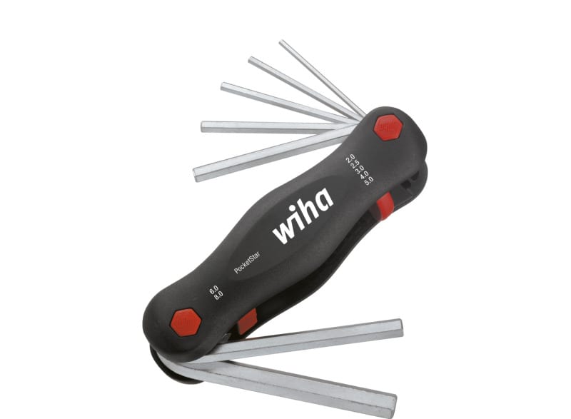 WIHA WERKZEUGE - Multitool PocketStar 6-Kant 7-tlg. SB-Version mit Eurolochaufhänger