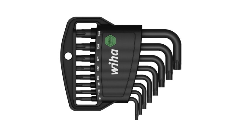 WIHA WERKZEUGE - Stiftschlüssel Set im Classic Halter TORX 9-tlg.
