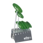 WIHA WERKZEUGE - Stiftschlüssel mit Quergriff Set TORX 8-tlg. mattverchr.