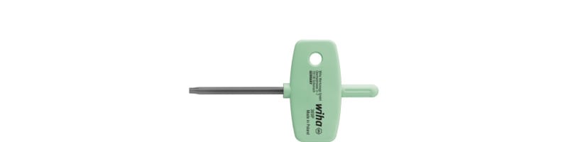 WIHA WERKZEUGE - Stiftschlüssel mit Schlüsselgriff TORX PLUS schwarzoxidiert, 5IPx35mm
