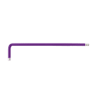 WIHA WERKZEUGE - Stiftschlüssel 6-Kant-Kugelkopf farbig leuchtend, 4mmpurple