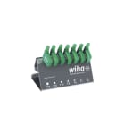 WIHA WERKZEUGE - Stiftschlüssel mit Fähnchengriff Set TORX 8-tlg. schwarzoxidiert