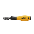 WIHA WERKZEUGE - Schraubendreher mit Bithalter SoftFinish ESD, mechanisch verriegelbar 1/4''