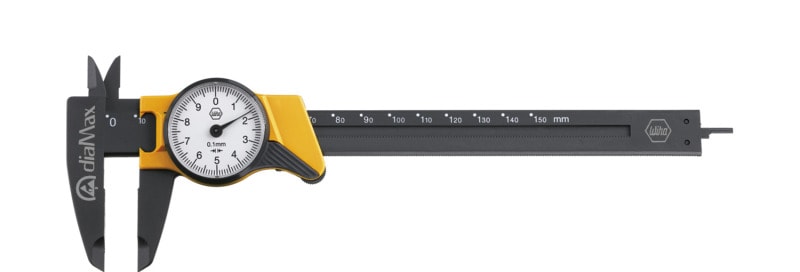 WIHA WERKZEUGE - Uhrmessschieber dialMax ESD Ablesung 0,1mm