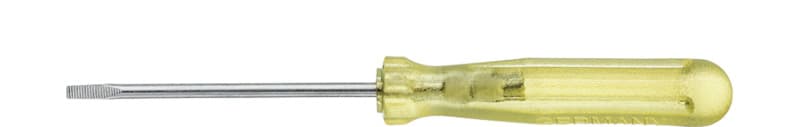 WIHA WERKZEUGE - Kleinschraubendreher Schlitz transparent-gelb 2x40mm