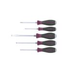 WIHA WERKZEUGE - Schraubendreher Set MicroFinish Schlitz, Phillips 5-tlg.