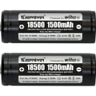 WIHA WERKZEUGE - Akku-Set 18500 Li-Ion 2 Stk. in Box