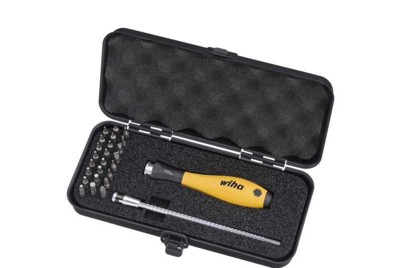 WIHA WERKZEUGE - Bit Set SYSTEM 4 ESD gemischt 27-tlg. inkl. Box