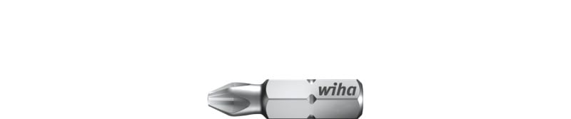 WIHA WERKZEUGE - Bit Standard Phillips 1/4'' PH0, PH0x25mm