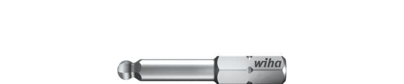 WIHA WERKZEUGE - Bit Standard 6-Kant-Kugelkopf 1/4'', 2,5x38mm