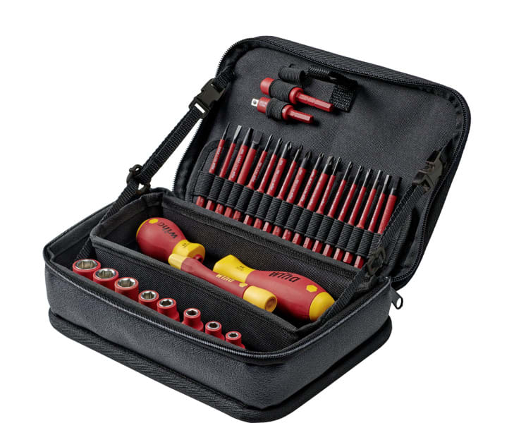 WIHA WERKZEUGE - Werkzeug Set slimVario electric gemischt 32-tlg. inkl. Funktionstasche