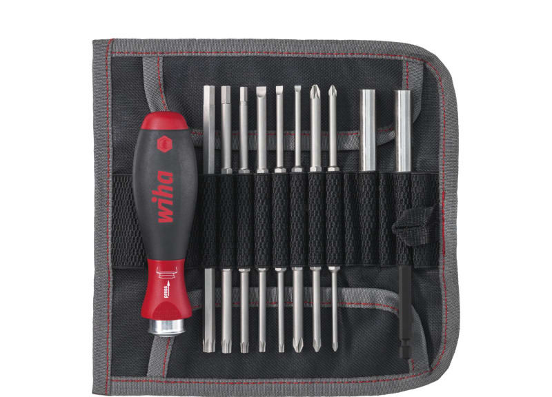 WIHA WERKZEUGE - Kombigewindebohrer-Bit Set 6-tlg. 1/4'' inkl. box