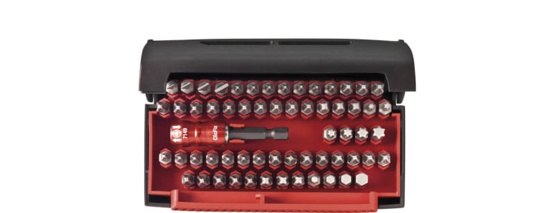 WIHA WERKZEUGE - Bit Set Collector Standard 25mm gemischt 62-tlg. 1/4'' inkl. Box