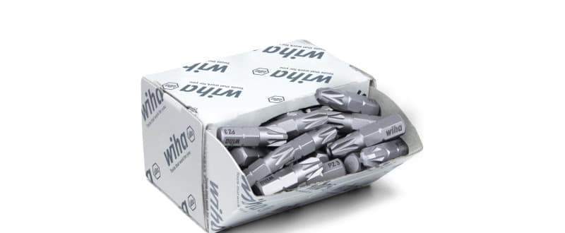 WIHA WERKZEUGE - Bit Set Standard 25mm Pozidriv (PZ3) 50-tlg. 1/4'' in Großpackung