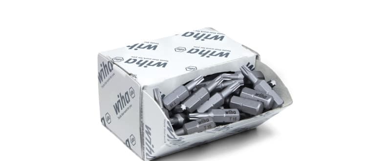 WIHA WERKZEUGE - Bit Set Standard 25mm TORX (T15) 50-tlg. 1/4'' in Großpackung
