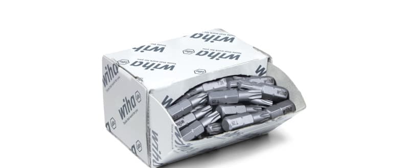 WIHA WERKZEUGE - Bit Set Standard 25mm TORX (T25) 50-tlg. 1/4'' in Großpackung