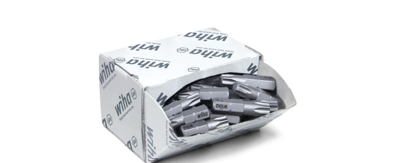 WIHA WERKZEUGE - Bit Set Standard 25mm TORX (T30) 50-tlg. 1/4'' in Großpackung
