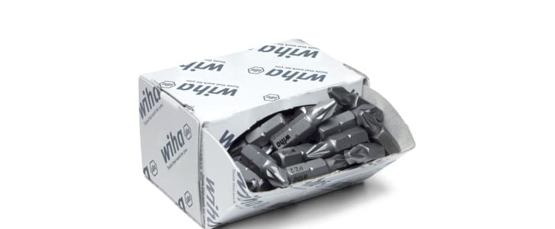 WIHA WERKZEUGE - Bit Set Standard 25mm TORX (T20) 100-tlg. 1/4'' in Großpackung