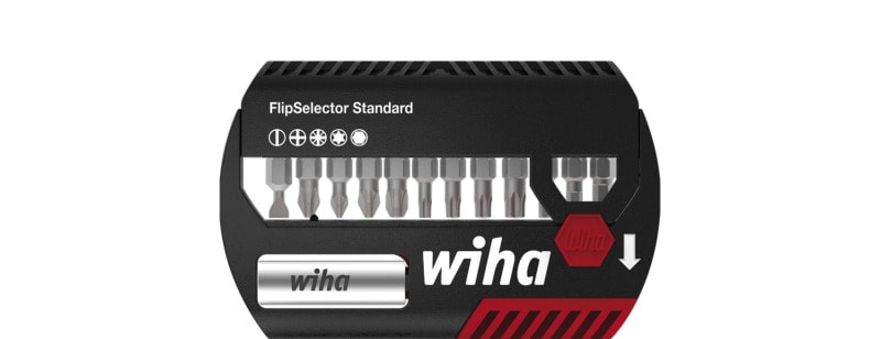 WIHA WERKZEUGE - Bit Set FlipSelector Standard 25mm gemischt 14-tlg. 1/4''