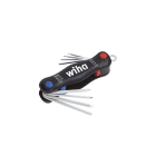 WIHA WERKZEUGE - Multitool Mini PocketStar Schlitz, Phillips, Innen6-Kant 8-tlg. in Blister
