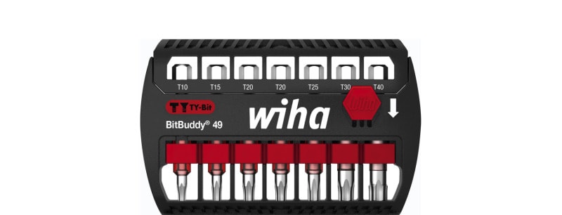 WIHA WERKZEUGE - Bit Set BitBuddy TY-Bit 49mm TORX 8-tlg. 1/4''