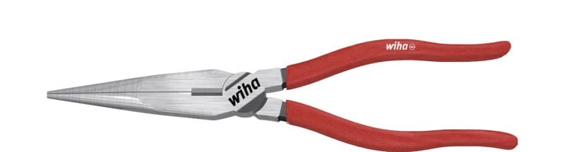 WIHA WERKZEUGE - Flachrundzange SB Classic mit Schneide gerade Form, 160mm