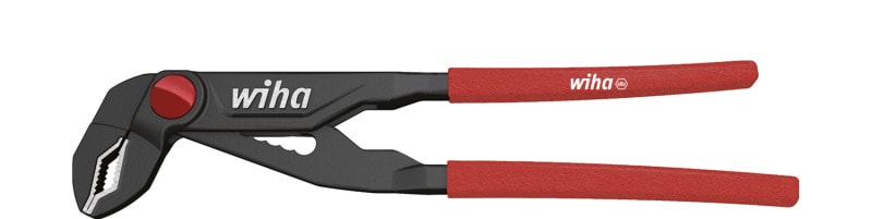 WIHA WERKZEUGE - Wasserpumpenzange Classic mit Druckknopf, 180mm