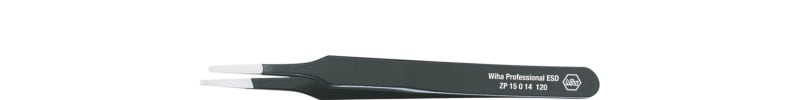 WIHA WERKZEUGE - Präzisionspinzette Professional ESD Typ 2a, 120mm