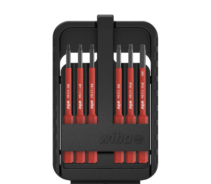 WIHA WERKZEUGE - Bit Set slimBit electric TORX PLUS 7-tlg. inkl. slimBit-Box