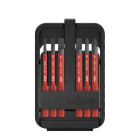 WIHA WERKZEUGE - Bit Set slimBit electric Schlitz, Phillips 7-tlg. inkl. slimBit-Box