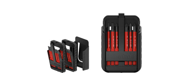 WIHA WERKZEUGE - Bit Set slimBit electric  13-tlg. inkl. slimBit-Box