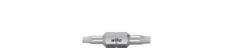WIHA WERKZEUGE - Bit Set Doppelbit TORX 10-tlg. in Box, T10-T15 30mm