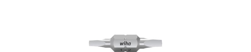 WIHA WERKZEUGE - Bit Set Doppelbit Innenvierkant 10-tlg. in Box, R1-R2 30mm