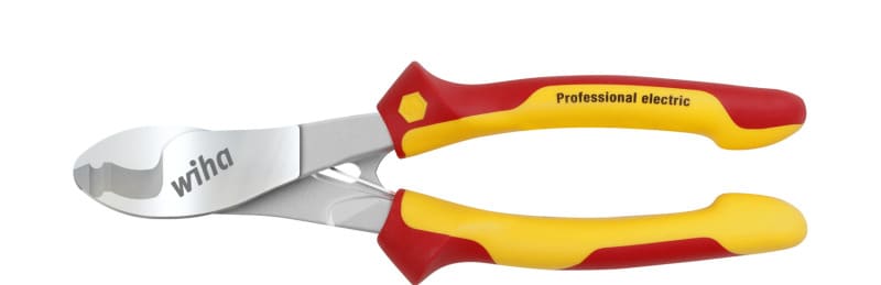 WIHA WERKZEUGE - Kabelschneider Professional electric, ein/ausschaltb.Öffnungsfeder, 180mm