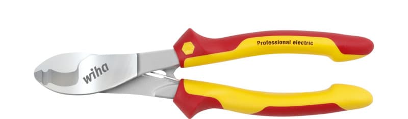 WIHA WERKZEUGE - Kabelschneider Professional electric  ,ein/ausschaltb.Öffnungsfeder, 210mm