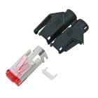 EFB - RJ45-Hirose Stecker TM21 sw 50 Stk, 3 Elemente, Cat. 6