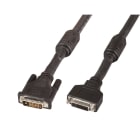 EFB - DVI Verlängerung DVI-D (24+1)- DVI-D (24+5) St-Bu 5m sw