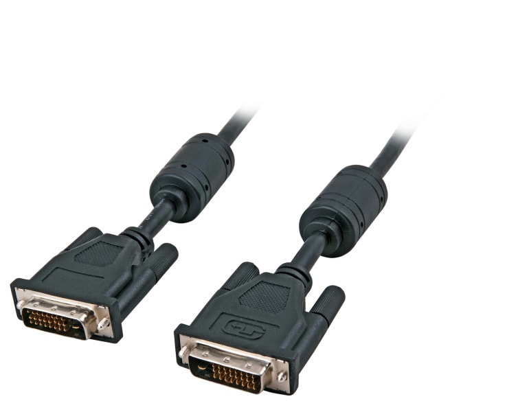 EFB - DVI Kabel Dual Link (24+1) DVI-D St-St AWG24 10m sw