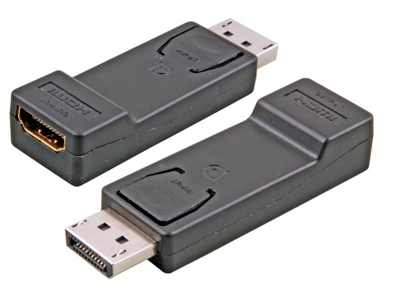 EFB - DisplayPort Adapter, DisplayPort auf HDMI™-A, St.-Bu., schwarz