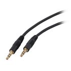 EFB - Audio Anschlusskabel, Klinke 3,5mm Stereo, 10 Meter, schwarz