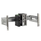 EFB - 19`` Univ.-Hutschienenträger, inkl. 4HE Winkelset