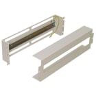 EFB - 19`` 3HE Energieverteilungs-/Schutzschaltergehäuse, für 18x17.5mm Module, RAL7035