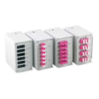 EFB - Frontblende für 6 x SC-S, LC-D, E2000® mit Ø1,7mm Schraublöcher