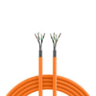 EFB - INFRALAN® Cat.7A 1200 AWG22, S/FTP 4P CPR B2ca orange RAL 2003