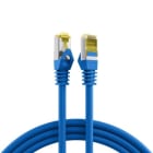EFB - RJ45 Patchkabel S/FTP, Cat.6A, LSZH, Cat.7 Rohkabel, 5m, blau