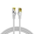EFB - RJ45 Patchkabel S/FTP, Cat.6A, LSZH, Cat.7 Rohkabel, 30m, weiß