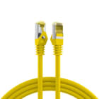 EFB - RJ45 Patchkabel S/FTP, Cat.6A, LSZH, Cat.7 Rohkabel, 30m, gelb