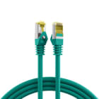 EFB - RJ45 Patchkabel S/FTP, Cat.6A, LSZH, Cat.7 Rohkabel, 0,25m, grün