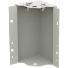 EFB - 4 Sockelecken, fix, H=200 mm, RAL7035, für Schrankserie PRO