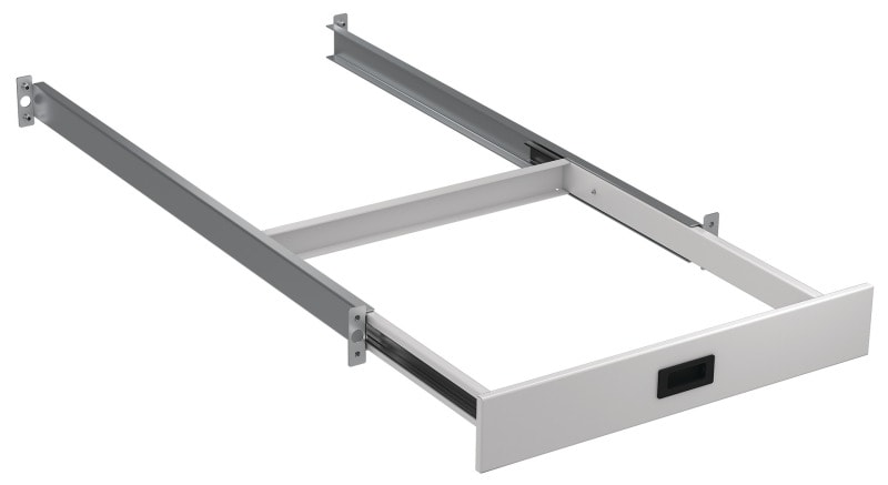 EFB - Kippschutz z. Ausziehen B=800 mm, RAL7035, für Schrankserie PRO